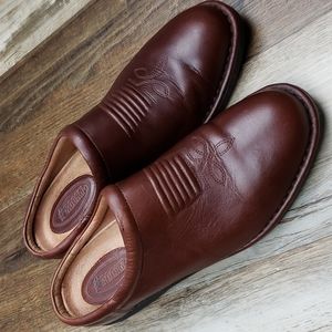 Rocky Boots Women's Brown Leather Clogs Size 8